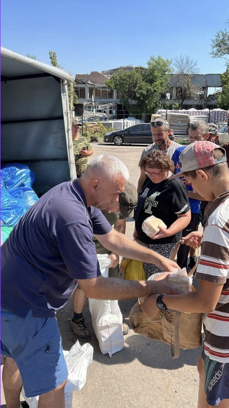 Aid in Ukraine